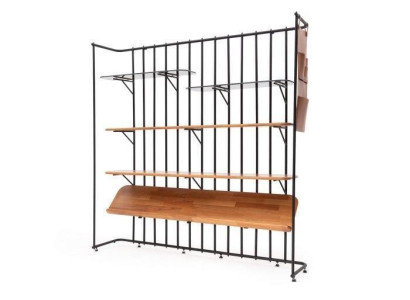  Stilvoll Regal für Bücher Braun Farbe Modern möbel für Wohnzimmer